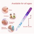 thumbnail image 4 of Glass Nail File Buffers with Cases, Colorful Printed Nail Files Crystal Glass Nail Buffer Manicure Tools, 4 of 5