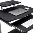 thumbnail image 4 of Techni Mobili Compact Computer Cart With Storage, Graphite, 4 of 4