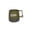 Green, variant on Plastic Coffee Cup 3.54 in x 3.15 in Portable Hanging Design with Eco Friendly Material for Camping Picnic