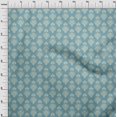 thumbnail image 4 of oneOone Polyester Spandex Light Blue Fabric Mandala Sewing Craft Projects Fabric Prints By Yard 56 Inch Wide, 4 of 5