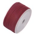 thumbnail image 3 of Unique Bargains Nylon Beading Thread Cord 2mm Extra Strong Braided Nylon String for Necklace Crafting 15M/49 Feet, Maroon, 3 of 5