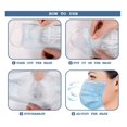 thumbnail image 4 of Support de Masque en Silicone, Cadre de Soutien Interne pour Masque en Tissu Fait Maison, Trou de Masque Frais, Plus d'Espace, Respiration Confortable, Lavable et Réutilisable, 5 Pcs, Transparent, 4 of 5