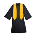 thumbnail image 2 of TOPTIE Étole de Collation des Grades Unie Unisexe pour Adulte 58 Pouces de Long, Or, 2 of 3