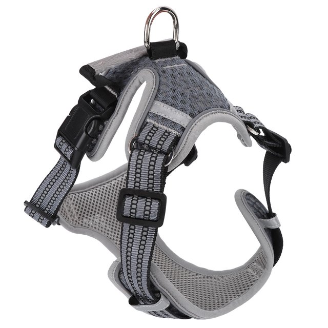 Pet Harness, Explosion Proof Breathable Mesh Pet Chest Harness For Night Walking For Small Medium Large Dogs S