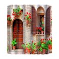 thumbnail image 1 of Shower Curtain 70x70 Inch With 12 Plastic Hooks Waterproof Shower Curtain Bathroom Heavy Side Shower Curtain Machine Washable Quick Dry, 1 of 6