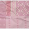 thumbnail image 4 of oneOone Organic Cotton Poplin Twill Fabric Patchwork Geometric Decor Fabric Printed BTY 42 Inches Wide, 4 of 4