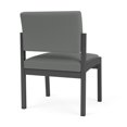 thumbnail image 5 of Lenox Chaise d'Appoint Sans Accoudoirs pour Réception / Acier Charbon / Gris Pâle, 5 of 5