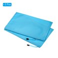 thumbnail image 3 of Unique Bargains Waterproof Zipper File Bags, A4 Document Holders for Office, Light Blue 3 Pack, 3 of 6
