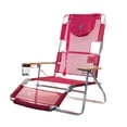 thumbnail image 2 of Ostrich 3-N-1 Light Aluminum Multi-Position Reclining Beach Chair, Pink (2 Pack), 2 of 7