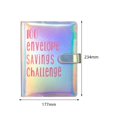 thumbnail image 4 of Almencla 100 Envelopes Money Saving Challenge $5050 Money Savings Budget Planner Book Glitter, 4 of 4