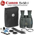 thumbnail image 1 of Canon 15x50 is All-Weather Image Stabilized Binocular Starters Bundle(International Model), 1 of 5