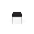 thumbnail image 5 of Lenox Steel Reception Waiting Room 3-Seat Bench / Silver Steel / Black, 5 of 5