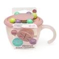 thumbnail image 2 of Melii Abacus Snack Container for Infants and Toddlers, Pink, 6.76 oz / 200 ml, 2 of 5
