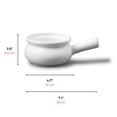 thumbnail image 2 of Starfrit Gourmet BISTRO Ensemble De 2 Bols Pour Soupe À L'oignon En Porcelaine, Résistants À La Chaleur, Micro-ondes Et Lave-Vaisselle, Capacité 300 ml, Résistants Aux Égratignures Et Taches, 2 of 4