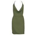 thumbnail image 4 of MesaSe Femmes Sexy Robe d'Été Mode Femmes Sexy Profonde V-Cou Licol Dos Nu Fente Mini Partie Club Robe, 4 of 6