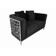 thumbnail image 1 of Canadian Elizabeth Loveseat Black, 1 of 2