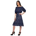 thumbnail image 2 of Moomaya Jupe Imprimée pour Femmes en Poly Spandex Tenue Décontractée Jupe d'Été pour Filles, 2 of 5