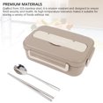 thumbnail image 3 of 316 Stainless Steel BentoBox, 3 Compartment 1000ml Lunch Box Lunch Containers with Insulated Bag, Utensils, Portable Lunch Food Container for Adults Kids School, 3 of 7