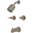 thumbnail image 1 of Kingston Brass NuvoFusion KBX8148NDL Two Handle Tub & Shower Faucet, 1 of 2