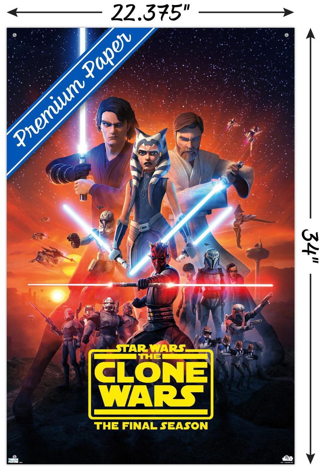 Star Wars: The Clone Wars - Illustration clé de la saison 7