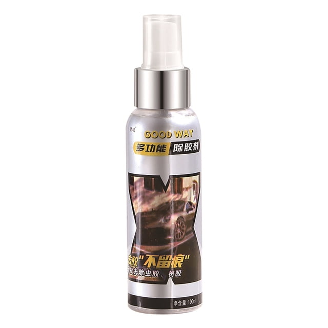 Agiferg Dissolvant de Colle Multifonction en Viscose, Bouteille de 100 ml avec Embout de Pulvérisation, Conçue pour Enlever les Taches de Colle Tenaces et les Résidus Collants. la Bouteille Présente une Étiquette Multicolore avec la Marque du Produit et une image d'Une Voiture, Indiquant Son Adaptabilité à l'Automobile et à l'Usage Domestique. Idéale pour Enlever les Adhésifs, Scellants, Ruban et Résidus d'Autocollants Sans Abîmer les surfaces. Fabriquée à Partir de Matériaux Naturels Purs avec un Parfum Agréable.