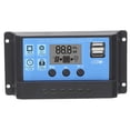 thumbnail image 2 of Solar Charge Regulator,Solar Charge Controller LCD Solar Charge Controller Dual USB Solar Charge Controller Built for Precision, 2 of 9