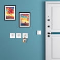 thumbnail image 2 of fastboy Wall Picture Hooks Non-marking Nail Screw Stickers Hanging Photo Frame Key Adhesive Hook 2Pcs, 2 of 9