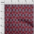 thumbnail image 1 of oneOone Silk Tabby Fabric Floral & Paisley Block Print Fabric BTY 42 Inch Wide, 1 of 4