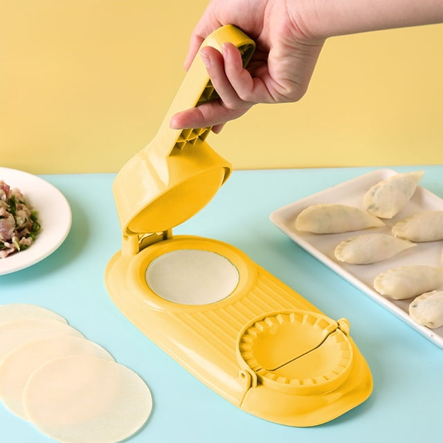 Kitchen Utensils Gadgets,Kitchen Gadgets Cool,Small Kitchen Tools and Gadgets,Pressing Dough and Dumpling Making 2-In-1 Dumpling Maker Machines Dumpling Packaging Dough Tool for Making Pastries Pie