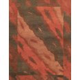 thumbnail image 1 of Ahgly Company Indoor Rectangle Abstract Red Animal Area Rugs, 5' x 8', 1 of 6