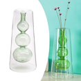 thumbnail image 4 of jifeng Vase en Verre Moderne pour Arrangement Floral, Pot de Fleurs Vert, 4 of 9