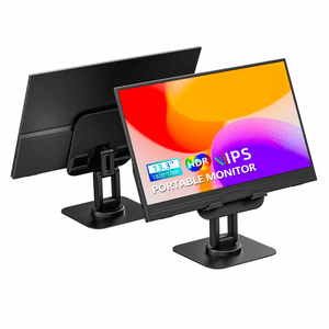13.3 de pouce Portable Monitor avec Kickstand, 16:9 1920*1080P IPS, USB-C/HDMI, FreeSync 0.3" Ultra mince