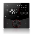 thumbnail image 2 of WiFi Smart Thermostat, Wall Mounted Temperature Controller with LED Panel, 8 Lighting Effects, 7 Color Lights Transition, Capacitive Touch Button, 2 of 7