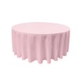thumbnail image 1 of LA Linen TCpop108R-PinkLgtP37 Nappe en Popeline de Polyester, Rose Clair - 108 Po. Rond, 1 of 4