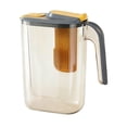 thumbnail image 2 of Weloille 88oz Cold Water Pitcher with Filter, BPA-Free Food-Grade Leak-Proof Heat-Resistant Iced Tea Carafe for Juice Lemonade Home Kitchen Use, 2 of 6