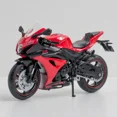 thumbnail image 1 of 1:12 Suzuki GSX-R1000R Aprilia RSV4 Modèle de Moto de Course en Alliage Modèle de Moto Tout-Terrain Haute Simulation GSX Rouge, 1 of 6