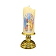 thumbnail image 3 of Lipstore Candle Light Prayer Waterproof Pillar Light for Decoration Religious Wedding Embrace, 3 of 8