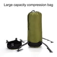 thumbnail image 3 of AMERTEER Sac de Compression pour Sac de Couchage 8/15/25/35 L Grande Capacité Cordon Ultraléger Imperméable Boucle Ajustable Plus de Rangement Nylon Doudoune Housse de Couette Rangement Sac de Trucs pour Extérieur Ora, 3 of 13