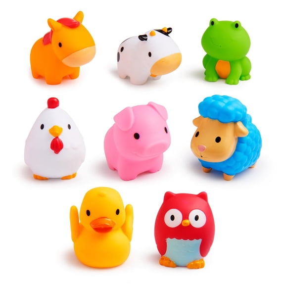 Munchkin Amis de la Ferme Gicleurs Jouet de Bain