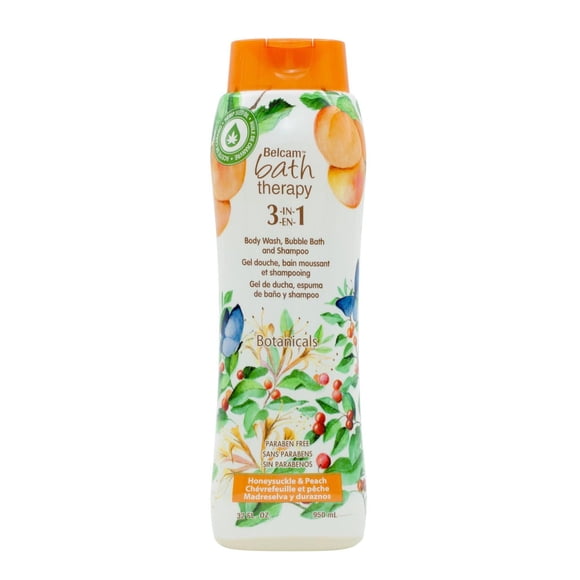 Gel douche 3-en-1 Bath Therapy au miel et à la pêche
