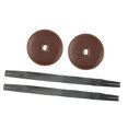 thumbnail image 3 of Xuanheng 2 Pcs Poignée de Cymbale Réparation Instrument de Percussion de Marche Ceinture de Cymbale Brun, 3 of 8