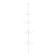 thumbnail image 1 of Era Pole Shower Caddy White, Adjustable Height 82.5-96in, 1 of 6