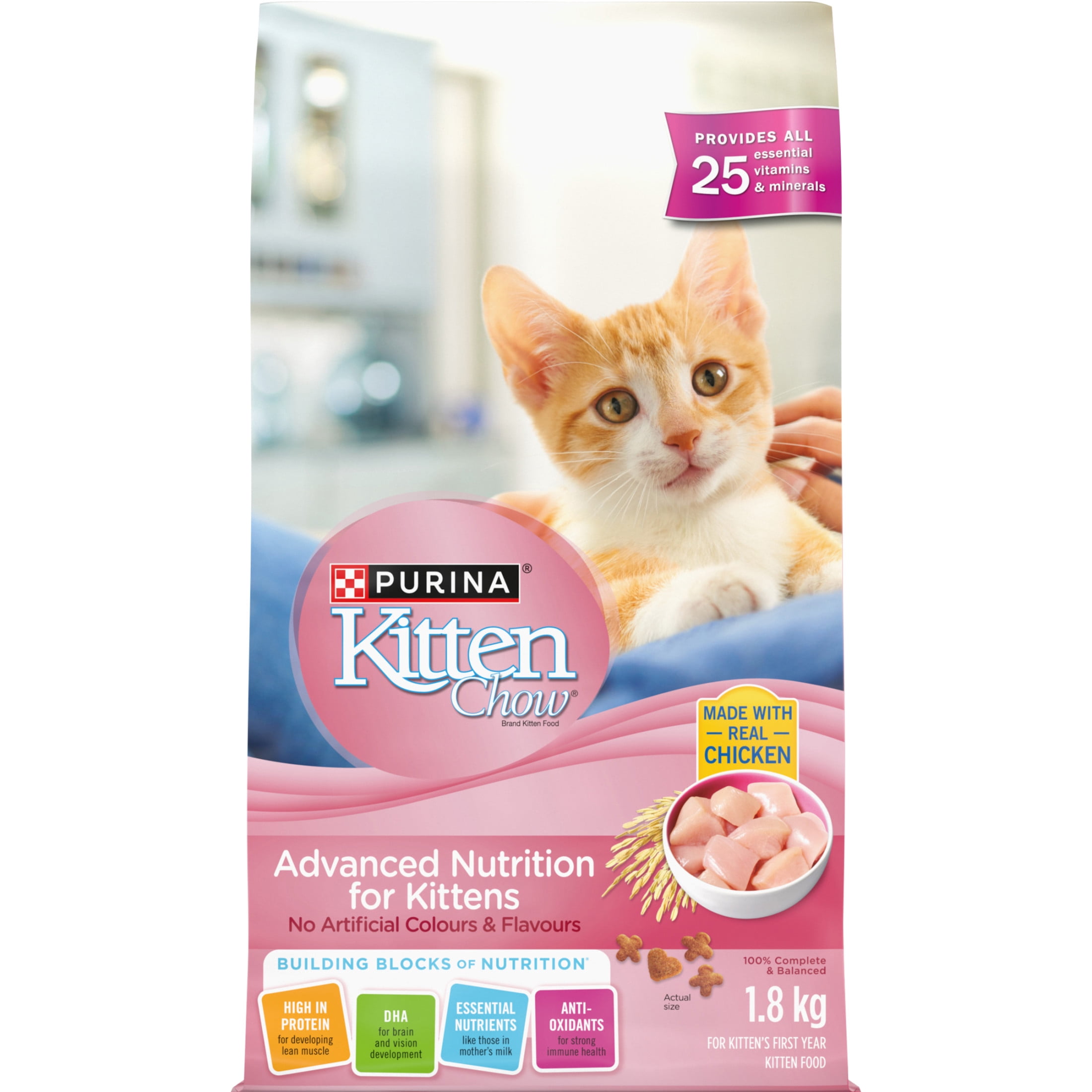 Purina Kitten Chow Advanced Nutrition for Kittens, Dry Food 5.67kg