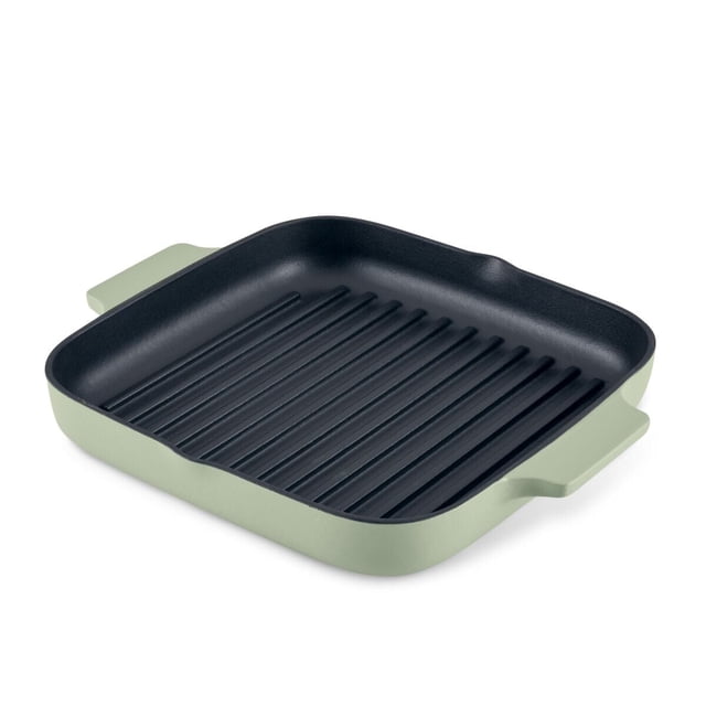 Meyer Canada KitchenAid 11-Inch Enameled Cast Iron Grill Pan Pistachio