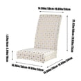thumbnail image 3 of Christmas Dining Chair Covers Chair Back Covers Removable Washable Chair Protectors For Christmas Home Kitchen, 3 of 6