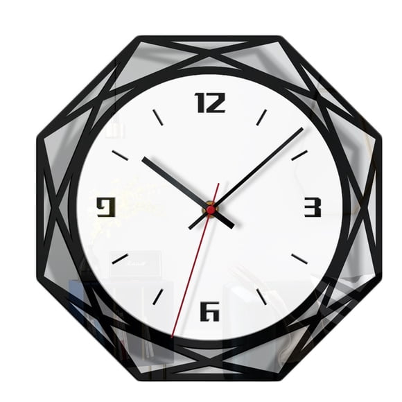 Horloges Murales pour Salon Style Nordique Horloge Murale Silencieuse Horloge en Acrylique Transparent Maison Salon Horloge Murale pour Salon Horloge Murale pour Salon