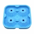 thumbnail image 4 of WIFKLSIIPG Diamond Shape 3D Ice Cube Mold Maker Bar Party Silicone Ice Tray Chocolate Mold(Blue), 4 of 5
