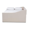 thumbnail image 2 of Baxton Studio Haylie Lit de Jour Rembourré Beige Format Grand, 2 of 9