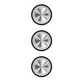 thumbnail image 1 of Ruiboury Mobile Phone Game Joystick Practical Screen Sucker Rocker Gamepad Button Controller Assist Joypad Gaming Supplies Black 3Set, 1 of 6