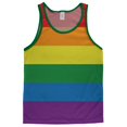 thumbnail image 1 of Gay Pride Rainbow Flag Adult Mesh Jersey, 1 of 2